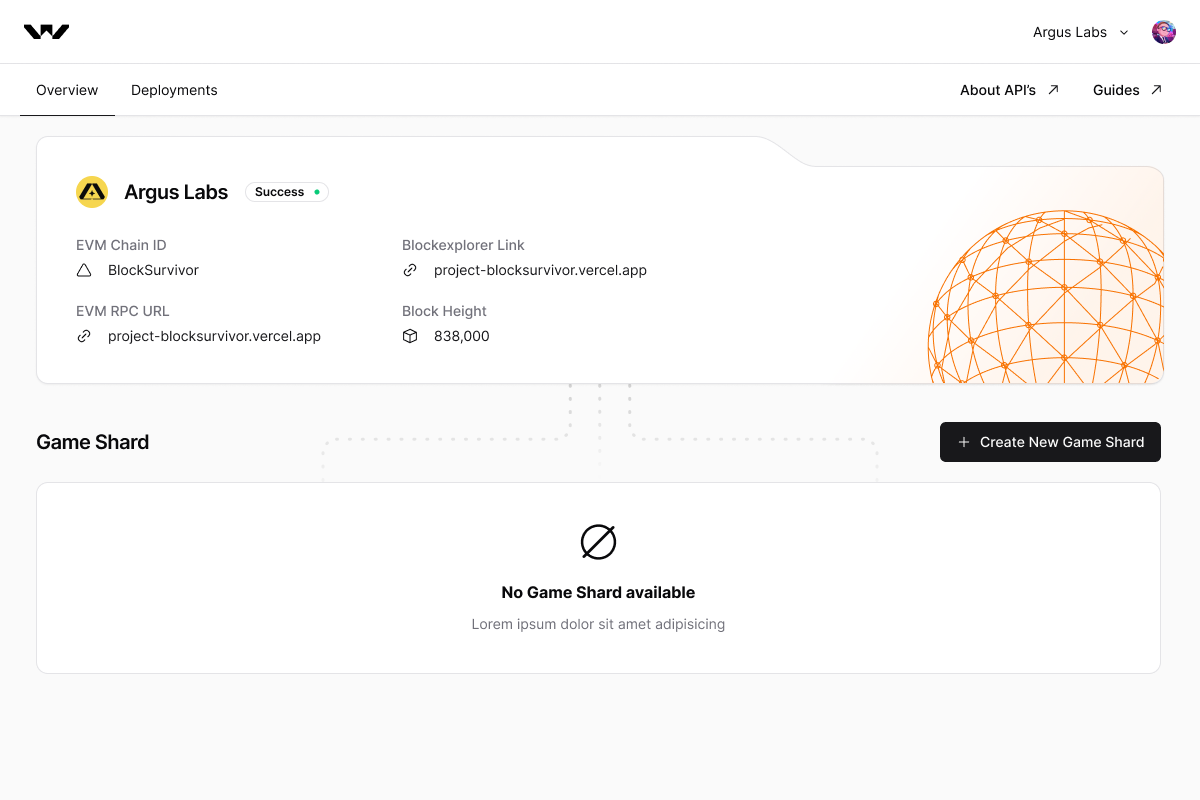 Web3 Game Deployer Engine