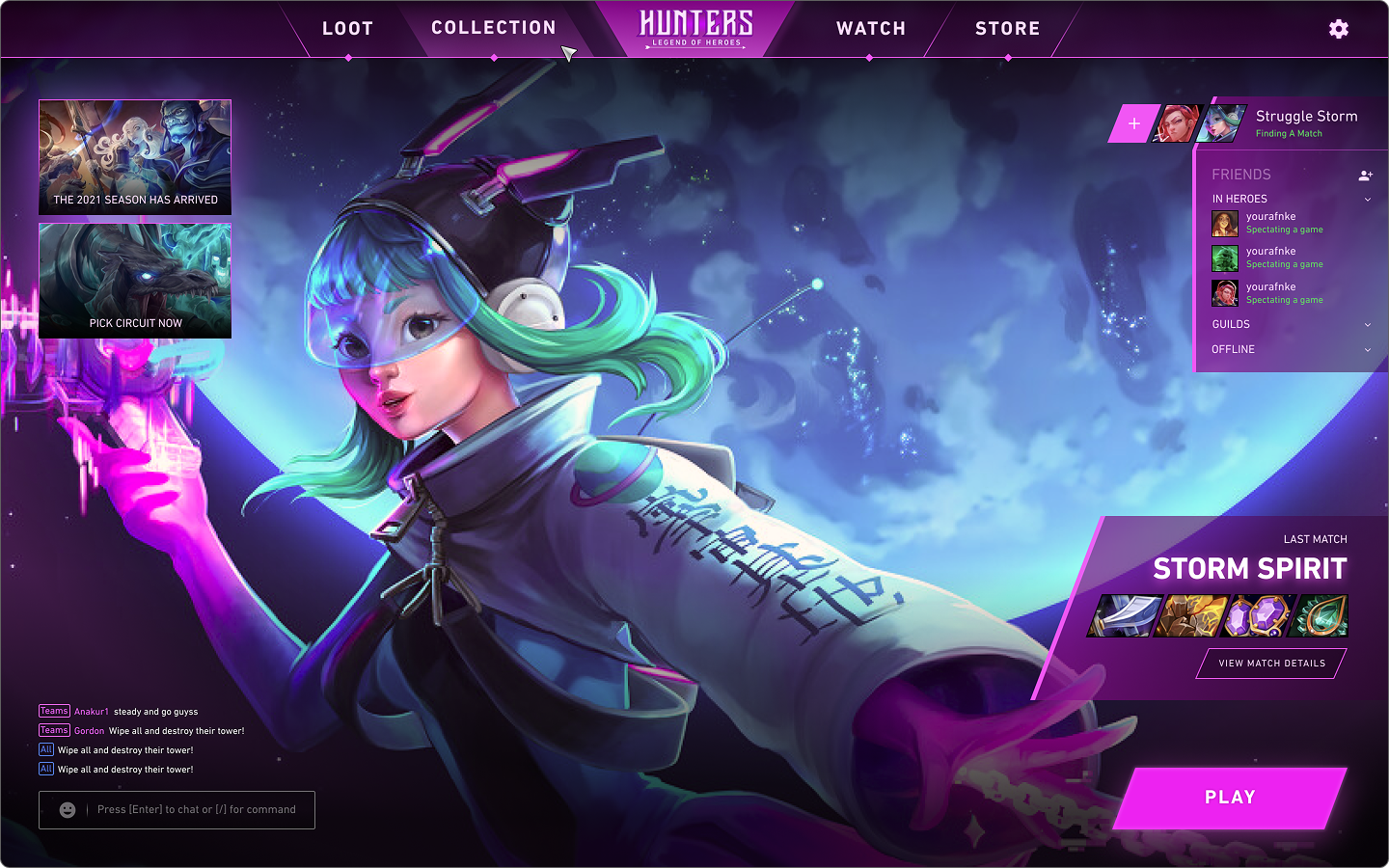 Game Interface Study
