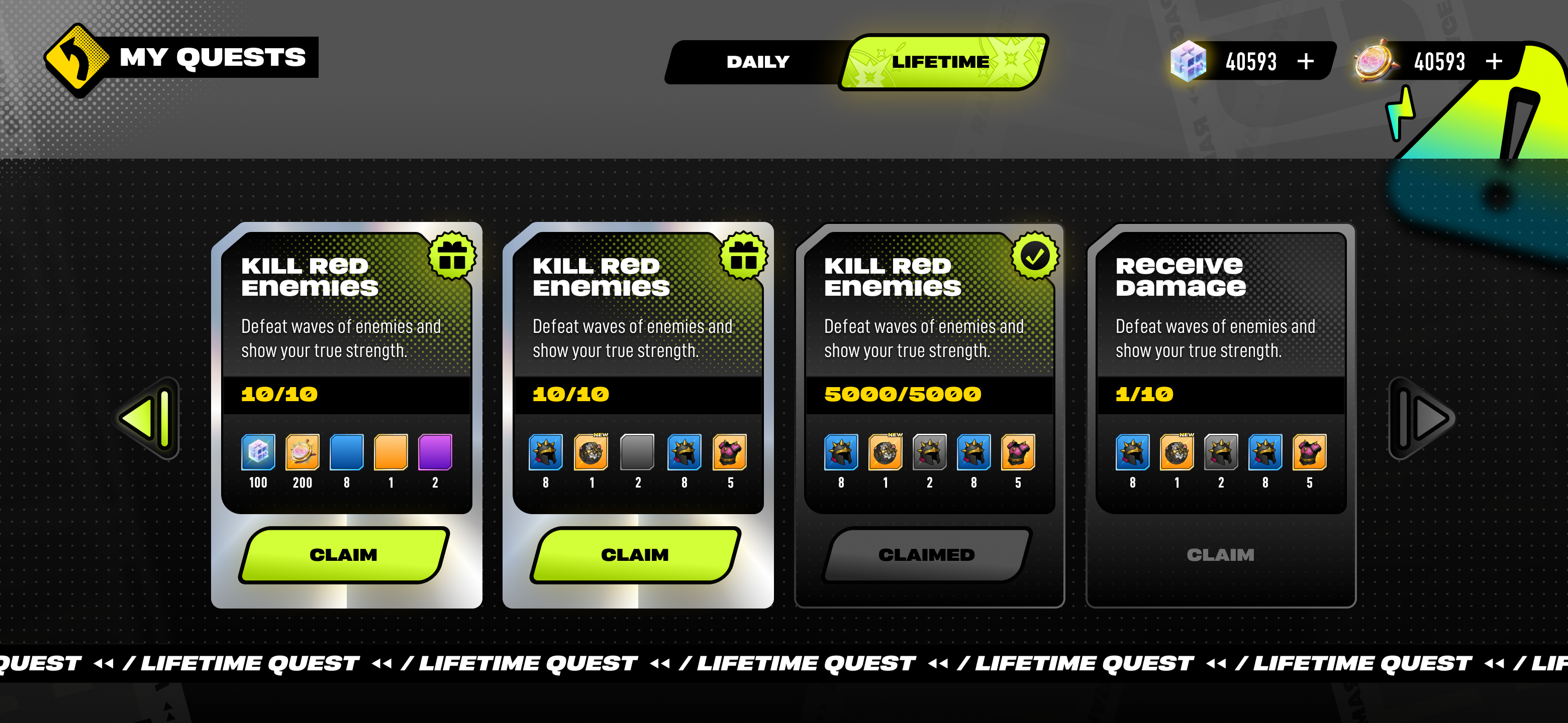 Rampage Game Quest