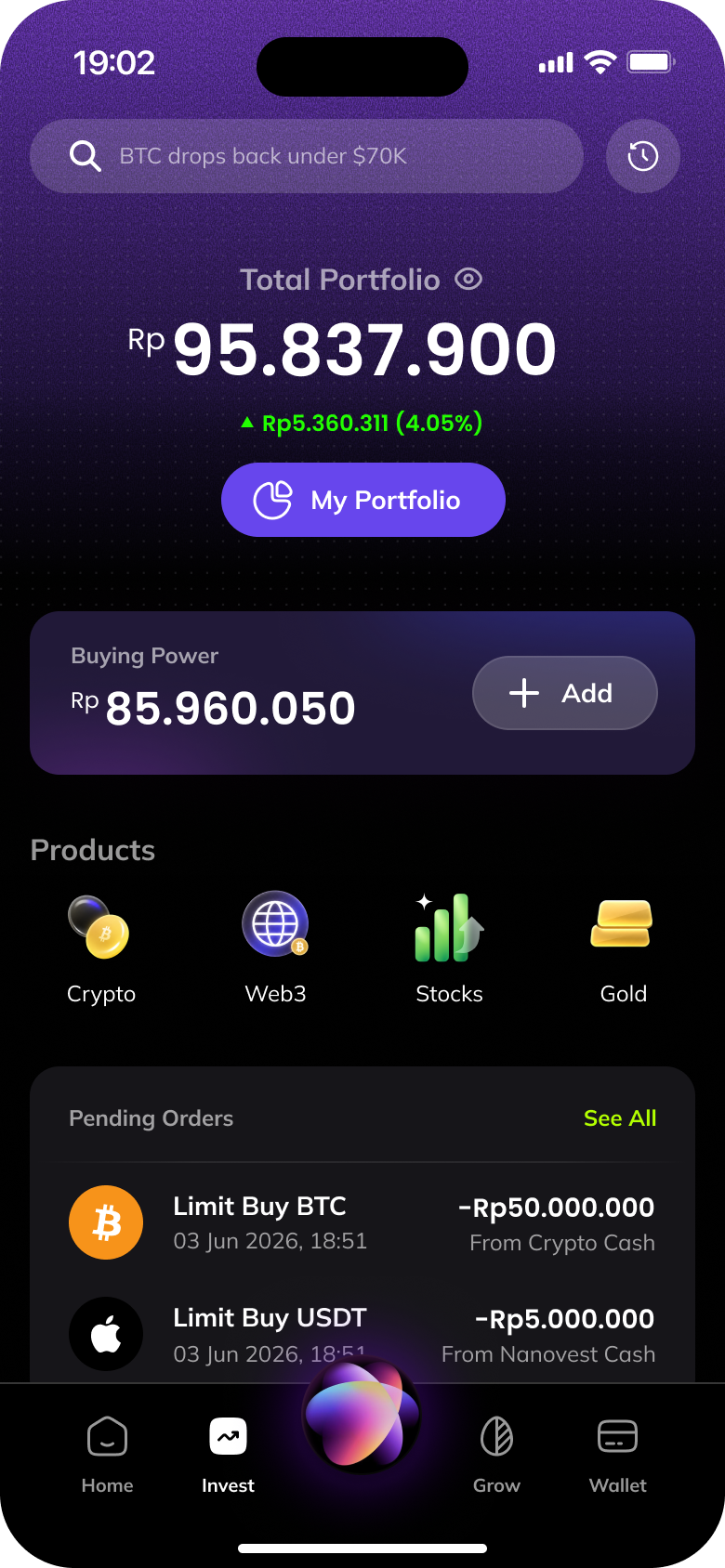 Nanovest App Redesign