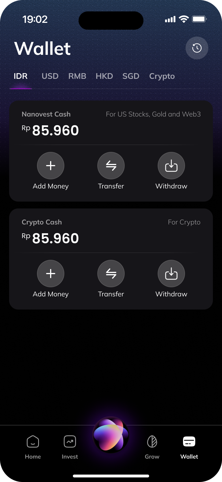 Nanovest App Redesign