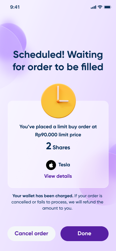 Nanovest Limit Order