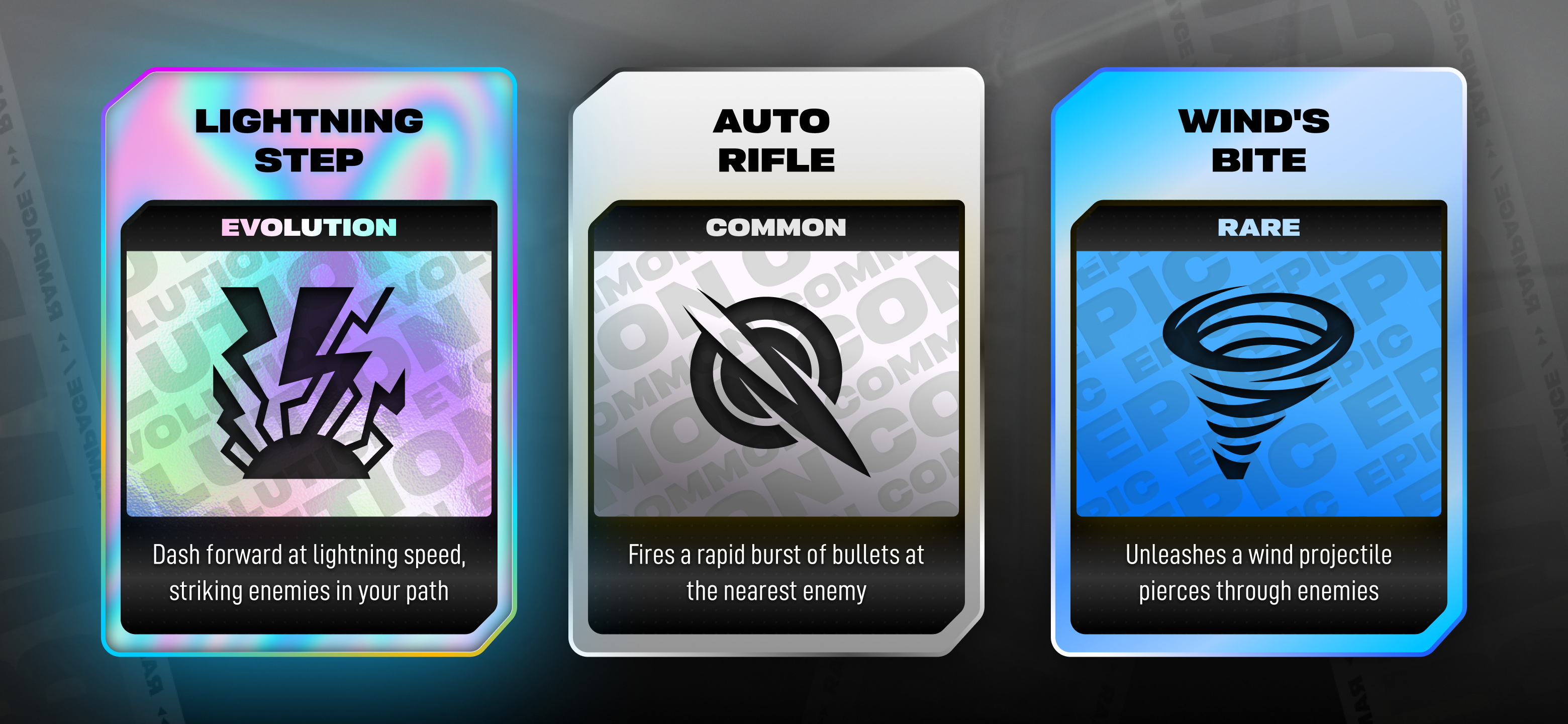 Rampage Evolution Card