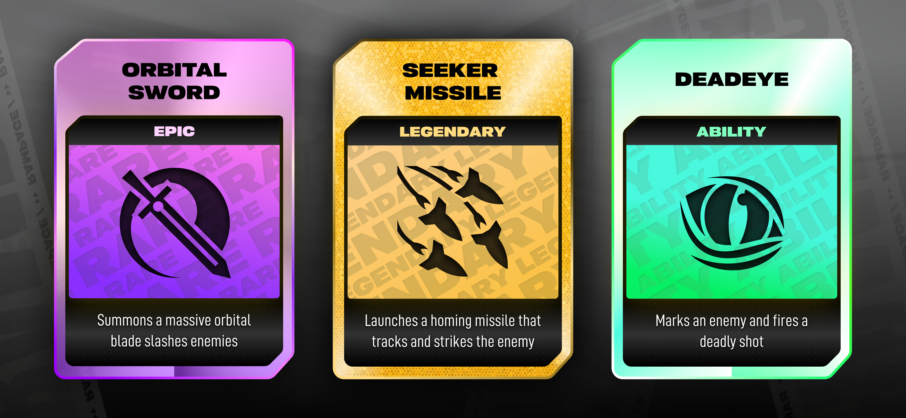Rampage Evolution Card